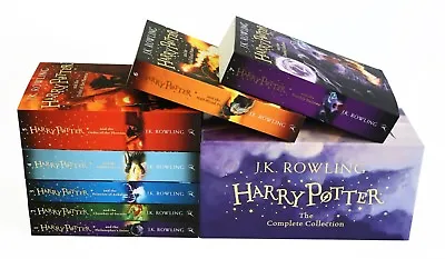 New Sealed Box Set With All 7 Harry Potter Books 1-7 By J.k. Rowling New • $95.99