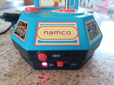 Namco Ms. Pac-Man Plug & Play 5-in-1 Video Game System - TV Games 2004 Arcade • $15.99