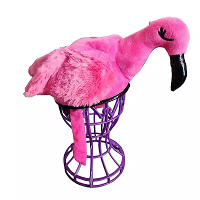 TeeTot Co Pink Flamingo Plush Child's Bird Hat Luau Dress Up Halloween Costume  • $18