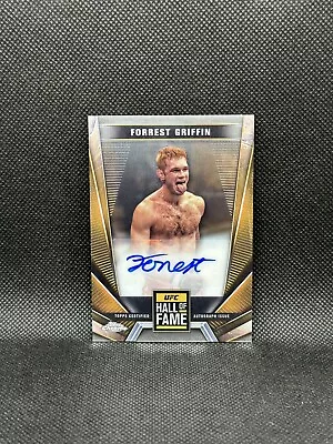 2024 Topps Chrome UFC Forrest Griffin Hall Of Fame Signature Auto • $16.99