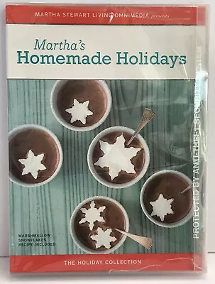 Martha Stewart Homemade Holidays DVD Marshmallows Snowflakes! New Sealed • $5.50