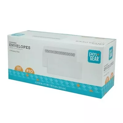 Envelopes White Letter Mailing Shipping 4.125  X 9.5  150 Count Mail Document • $8.39