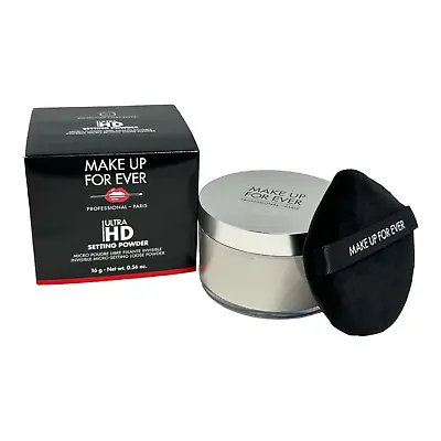 *Make Up For Ever Ultra HD Setting Powder *0.1 Light Baking* 0.56oz. New In Box • $24.95