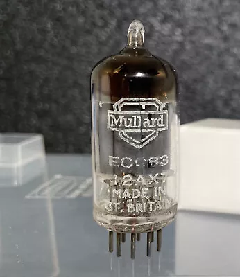 Mullard ECC83 / 12AX7 MC1 B7D #167 Dual Triode Tube Vintage Rare • $350