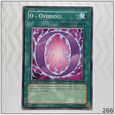 O - Oversoul - EOJ-EN041 - Common 1st Edition Yugioh • £1.55