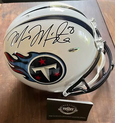 Marcus Mariota Signed FS Riddell Replica Titans Helmet - Upper Deck COA (UDA) • $175