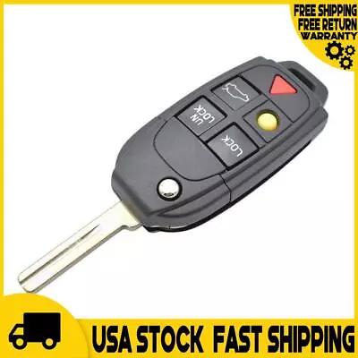 For Volvo XC70 XC90 S60 S80 V70 Replacement Auto Remote Flip Key Fob Shell Case • $8.99