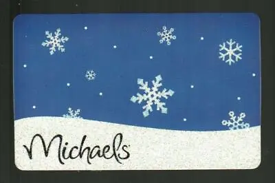 MICHAELS Snowflakes ( 2008 ) Gift Card ( $0 ) • $2.50