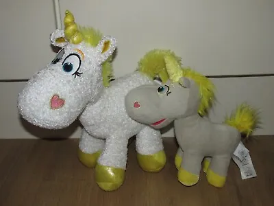 £25 • Buy Disney Toy Story - 12” & 9  BUTTERCUP The Yellow Unicorn / Pony Plush X 2