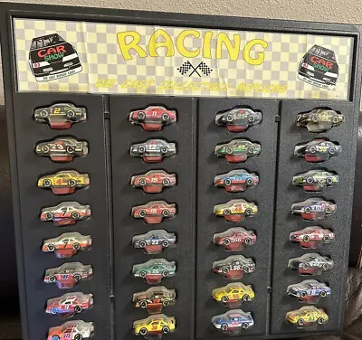 Matchbox Dealer Display Case Nascar Cars 1992  Super Stars Earnhardt - 32 Cars • $241.89