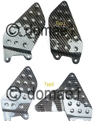 Honda CBR900RR Carbon Fiber Heel Guards SC44 929 / SC50 954 2000-2003 Plates • $121