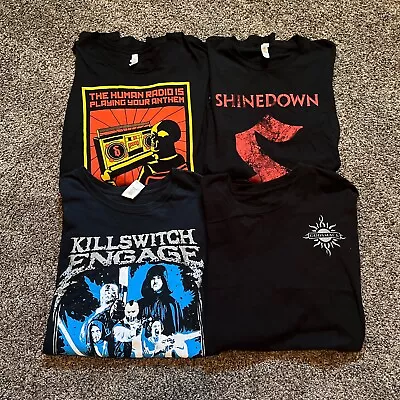 Lot Of 4 Rock Shirts 3XL Godsmack Shinedown Killswitch Engage • $49