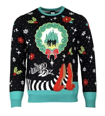 2XS 37  Chest The Wizard Of Oz Ugly Christmas Jumper Sweater Xmas By Numskull • £33.99