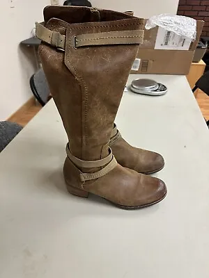 UGG Darcie Leather Riding Boot Brown Size 10 Womens • $125