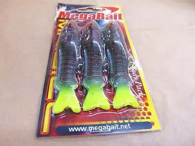 Mega Bait Watermelon/Red Pepper Body Pack Lures Mr Bill #11 Lures • $2