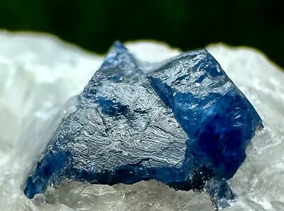 228 Ct Amazing Blue Spinel With Unknown Fluorescent Mica Crystals Specimen @Pak • $9.99