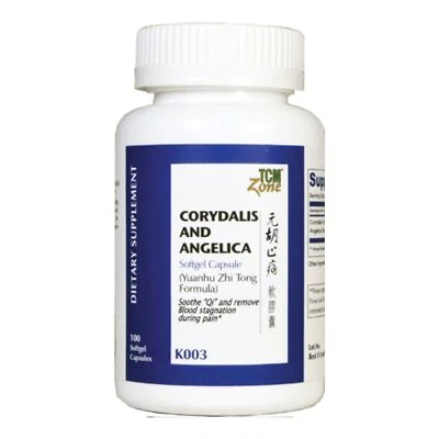 $28.71 • Buy Honso USA Kanion Corydalis And Angelics (Yuan Hu Formula) 100 Softgel