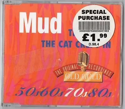 Mud Maxi-CD TIGER FEET The Cat Crept In © 1995 UK Old Gold Rec Glam Rock 3-track • £10.31