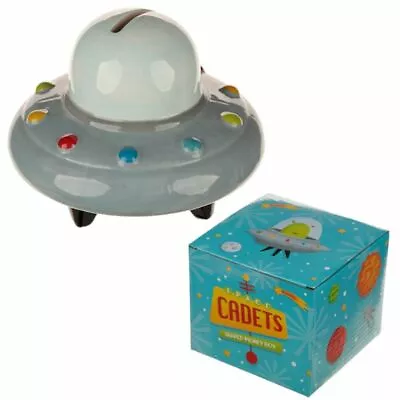 £4.75 • Buy Space Cadet Ceramic Space Ship Money Box Bank New Misb Childrens Piggy Bank