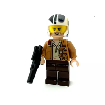 Poe Dameron Resistance X-Wing Nougat Jacket Star Wars Lego Minifigure 75297 • $8.78