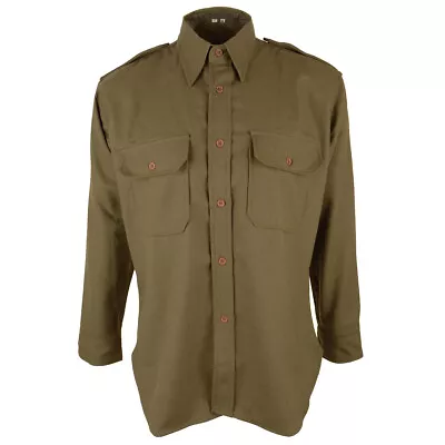 US Army M37 Officer Wool Shirt-WW2-90% Wool Blend • $94.95