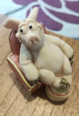 Piggin Retired 1998  By David Corbridge  Vgc No Box Pig Collectables  • £3