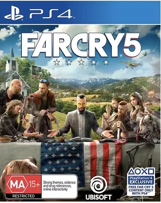 Far Cry 5 (PlayStation 4 / PS4) Preowned • $17.95