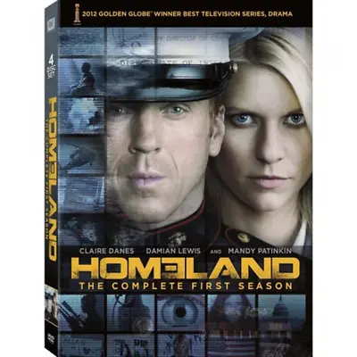 Homeland - Season 1 DVD TV Shows (2012) Claire Danes Quality Guaranteed • £2.38