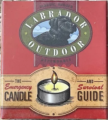 Labrador Outdoor EMERGENCY CANDLE & SURVIVAL GUIDE Book -  BRAND NEW In Package. • $5.95