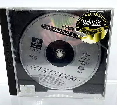 Crash Bandicoot 3 Warped Playstation 1 • £8.49