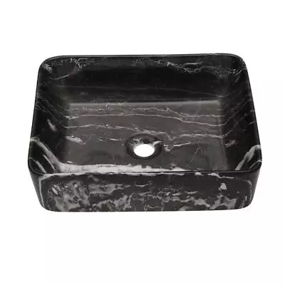 Unbranded Farmhouse Kitchen Sinks 19 X 15  Single Bowl W/Bottom Grid Black Gray • £199.54