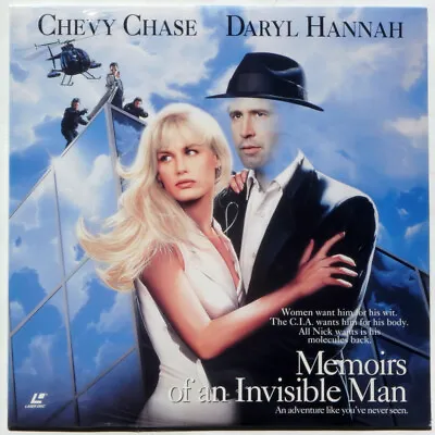 Daryl Hannah CHEVY CHASE  Memoirs Of An Invisible Man  Sealed Laserdisc Movie • $14.99