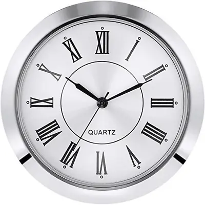 2-1/8 Inch (55 Mm) Quartz Clock Fit-up/Insert Diameter 1.97 (50 Hole Metal New • $18.99