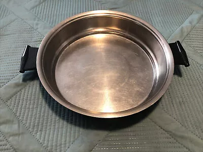 Vintage RENA WARE 9 1/2” Skillet Frying Pan 3 Ply 18-8 Stainless Steel USA 11  • $66.68