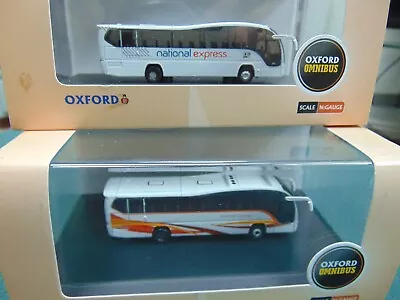 N Gauge Oxford NPE001 & NPE004 Plaxton Elite National Express & Logans Of Dunloy • £19.95