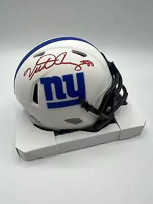 Victor Cruz Autographed NY Giants Lunar Eclipse Mini Helmet (Beckett) • $205.85