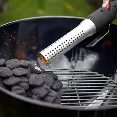 BBQ Blower For Kamado Grill Fire UP Tool Charcoal Lighter Starter Cooking Steak • $63.60