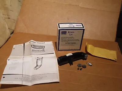 Vintage NOS Sears Craftsman 9-25176 Attach-Lite Router Scroll Saw Add On Light • $15