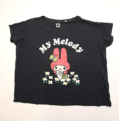 Uniqlo UT My Melody Sanrio T-Shirt Womens XL Boxy Sequin Flaw READ • $20