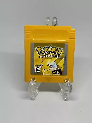 AUTHENTIC Pokemon Yellow Special Pikachu Edition (Nintendo Game Boy)Tested/Saves • $84.98