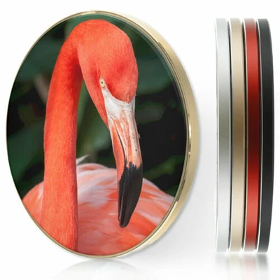 $40.81 • Buy Wireless Charger For Apple Iphone 11/XS/8/Samsung S10/S9/S8 - Pink Flamingo Head