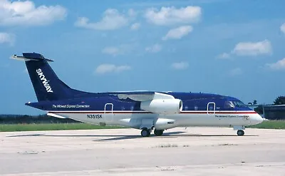 Midwest Express /  Skywest  Commuter  Airlines  Do-328  Jet /  Airport  N351sk • $1.49