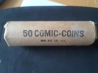 50 Coin Roll Comic Erotic Coins 60's - 70's Nudes Heads/tails Only One On Ebay • $220