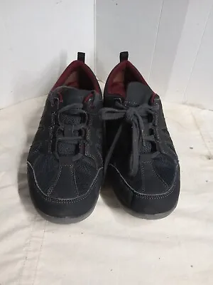  Rockport Trutech Black Sneakers Comfort Walking Arch Support Shoes Size 8 • $27.99