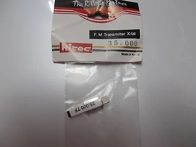 HITEC 35 MHz FM TRANSMITTER X-TAL 35.000 • $13.55