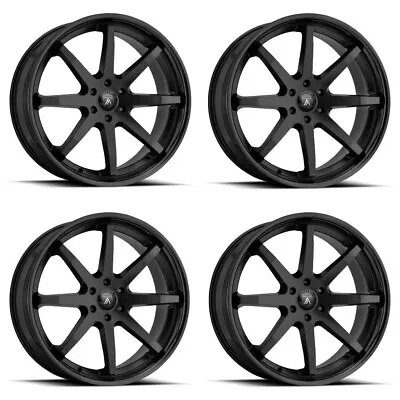 Set 4 Asanti Black ABL-32 Kaiser 22x9.5 6x135 Satin Black Black Wheels 22  30mm • $1956