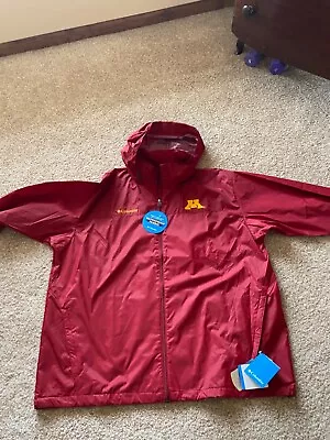 Men's Minnesota Gophers  Rain Jacket NWT XXL • $40