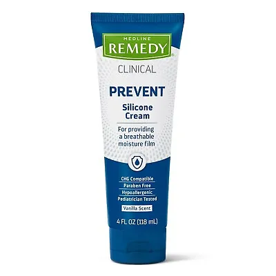 Medline Remedy Clinical Prevent Silicone Cream Hypoallergenic4oz Vanilla Scent • $9.90