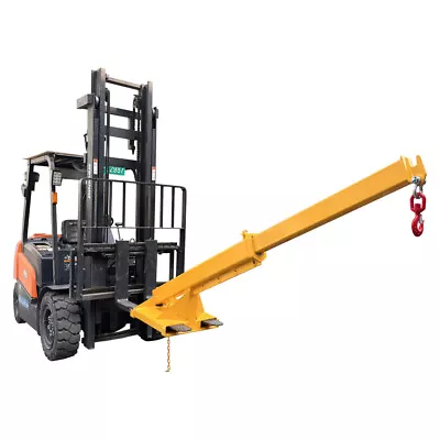 Adjustable Forklift Mobile Crane Lifting Hoist Truss Jib Boom Hook 2T 4400Lb New • $1365