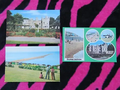 3x Vintage 1970s Tankerton Real Photo Postcards • £2.40